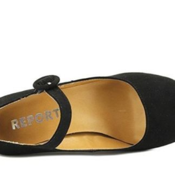 *SALE* Report Lecrone Block-Heel Mary Jane P Suede - Picture 4 of 5